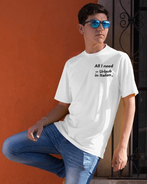 all i need w Unisex T-shirt "All I need..."