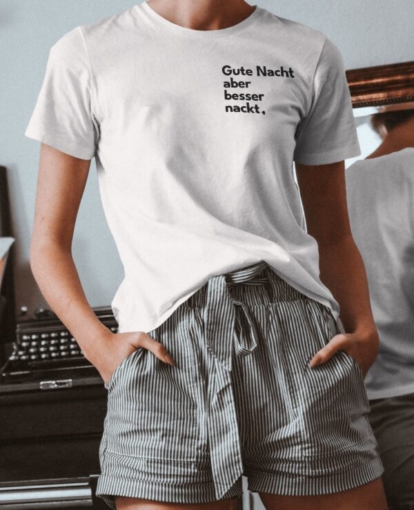 gute nacht wht Unisex T-shirt "Gute Nacht..."