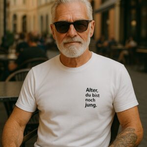 Unisex T-shirt "Alter, noch jung..."